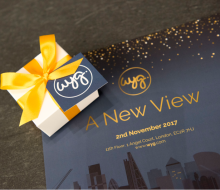 WYG event branding and invitations