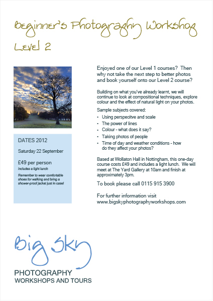 Big Sky Photography Workshops